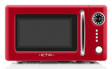 Horno Microondas Storio Eta321090030, 20 L, 700 W, 5 Programas, Rojo.