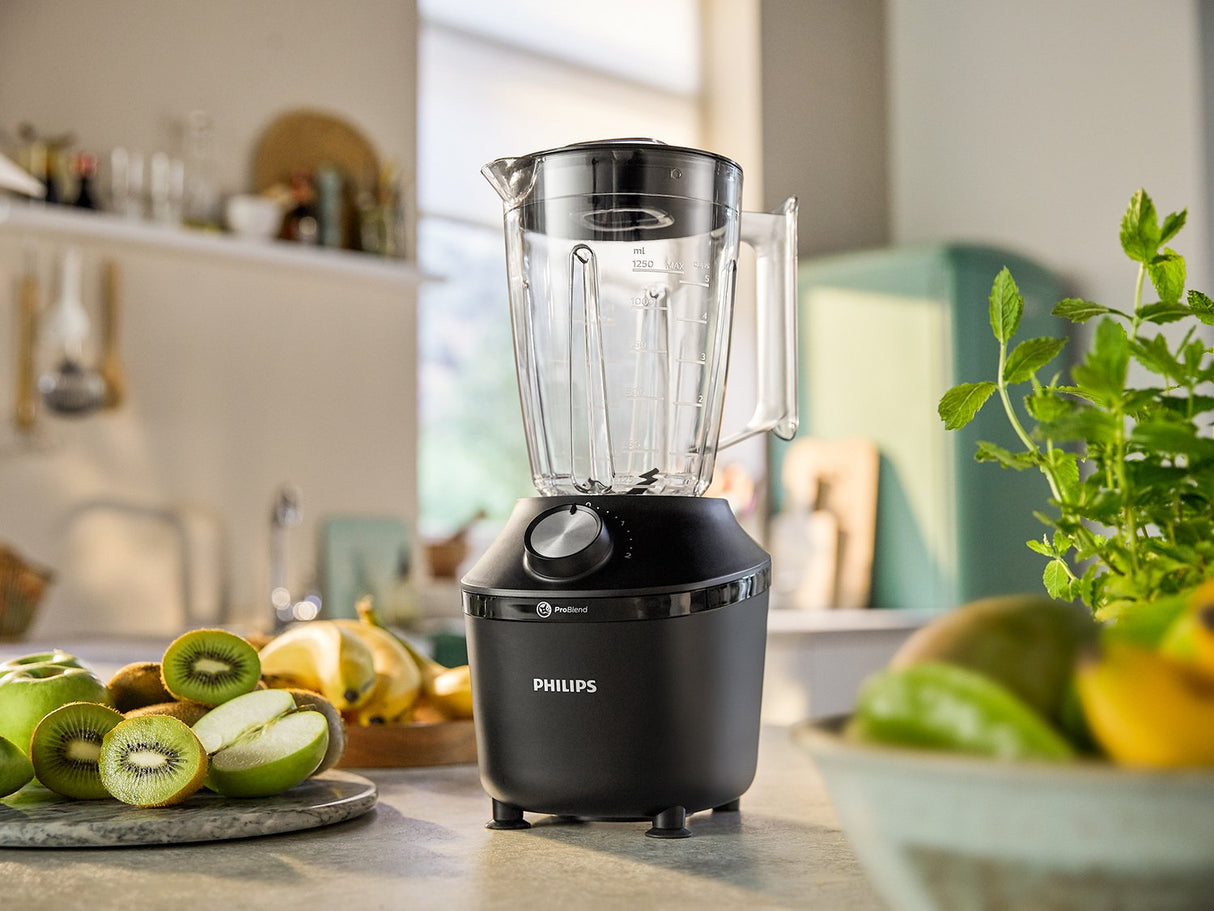 EAN 8720389001475 - Philips 3000 series HR2291/01 licuadora Batidora de vaso Negro imagen 7