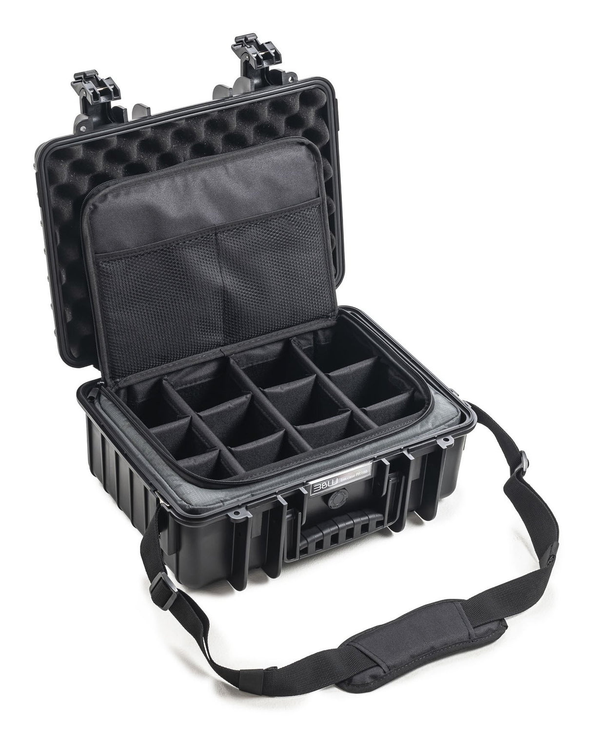 EAN 4031541759993 - B&W Cases PP.166.TEX Estuche duro Negro Polipropileno (PP) imagen 1