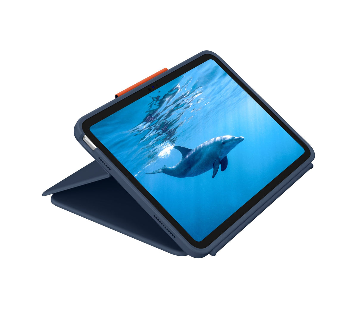Logitech Rugged Combo 4 - Teclado Y Funda Tipo Folio - Apple Smart Connector - Classic Azul - Para Apple 10.9-Inch Ipad (10. Generation)