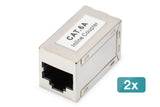 EAN 4016032495062 - Digitus DN-93905-2 cambiador de género para cable RJ-45 Plata imagen 1