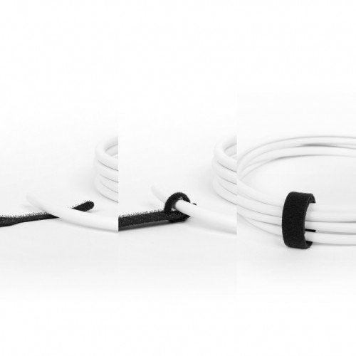 Label-The-Cable Basic, Ltc 1110, Juego De 10 Negro