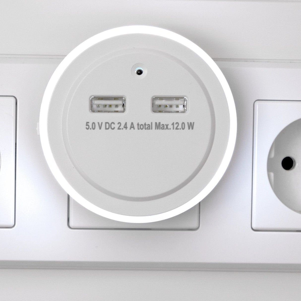 Rev Night Light Led Sensor 2x Usb-A