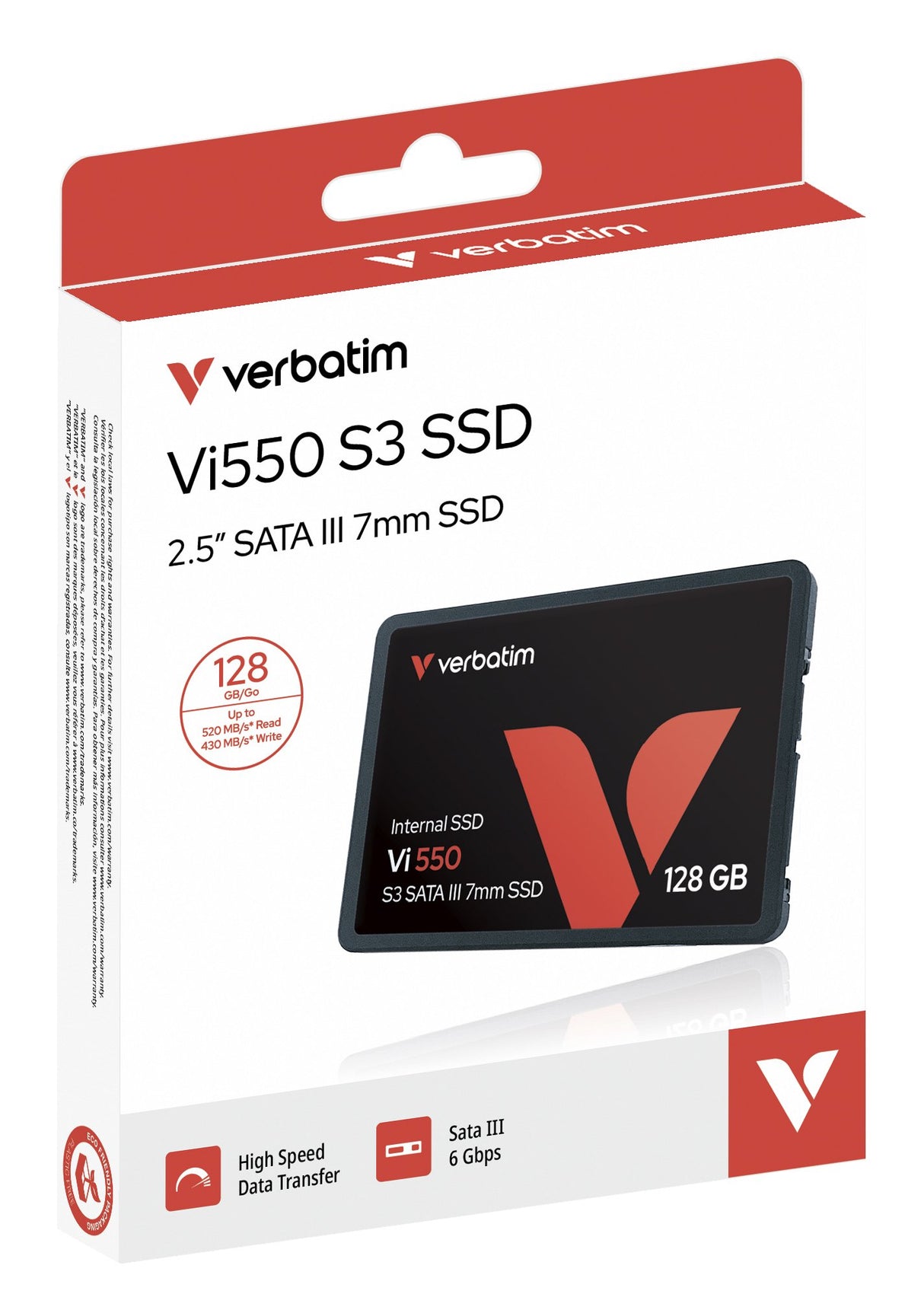 EAN 0023942493501 - Verbatim Vi550 2.5" Serial ATA III 3D NAND imagen 1