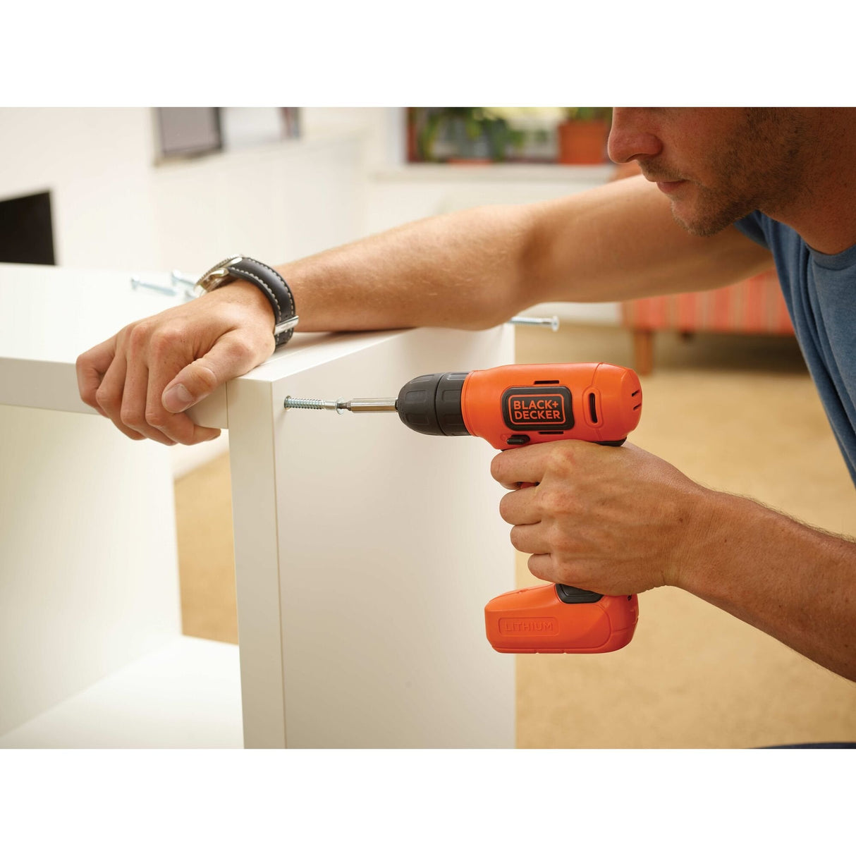 Black&Decker Dcd8-Qw Taladro Atornillador + Batería 7.2v