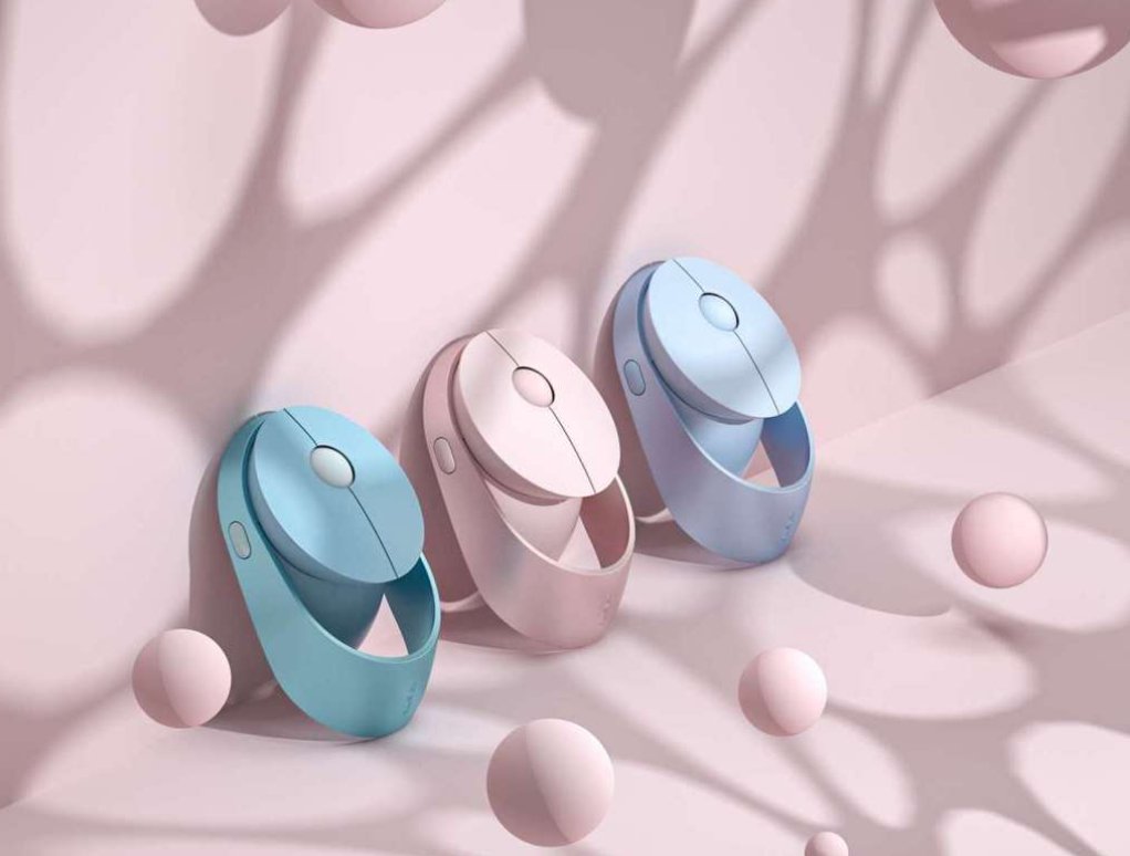 Rapoo Ralemo Air 1 Blau Lautlose Multimodus Maus