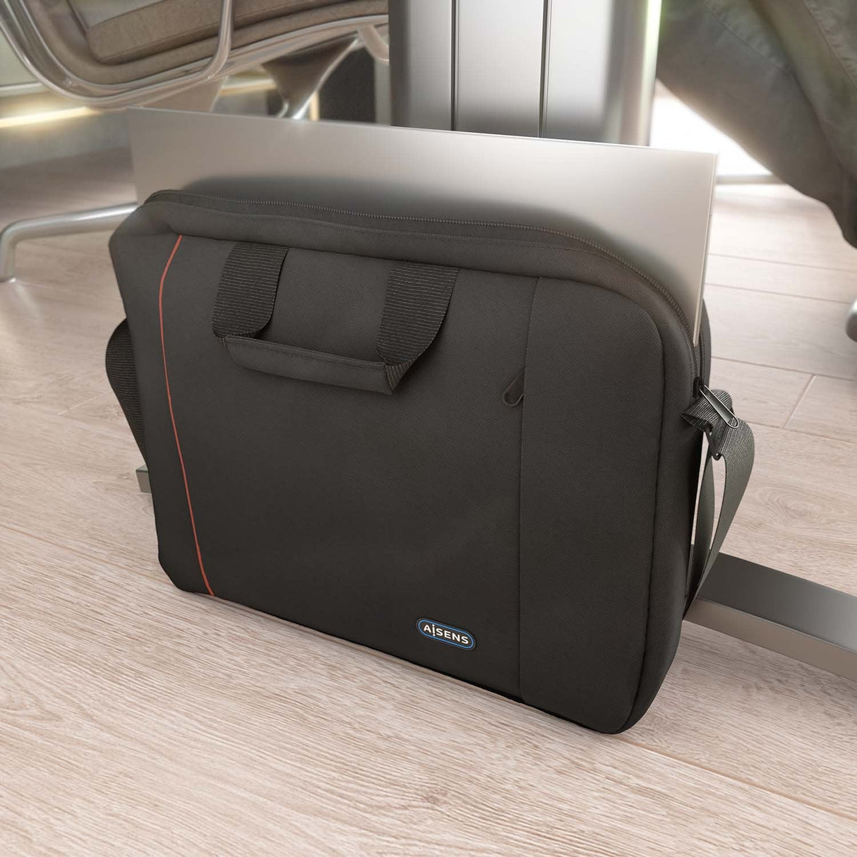 Aisens Maletin Para Portatil 15,6, Negro