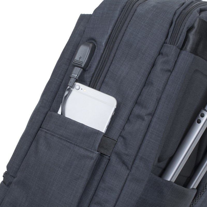 Mochila Rivacase 8365 43,9 Cm (17.3") Negro