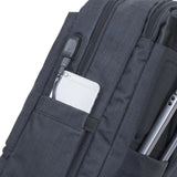 Mochila Rivacase 8365 43,9 Cm (17.3") Negro
