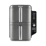 EAN 0622356280822 - Ninja SL400EU freidora Doble 9,5 L 2470 W Freidora de aire caliente Negro, Gris imagen 9