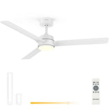 Ventilador De Techo Grunkel Skyeasy52 30w 3 Aspas 132cm 6 Velocidades