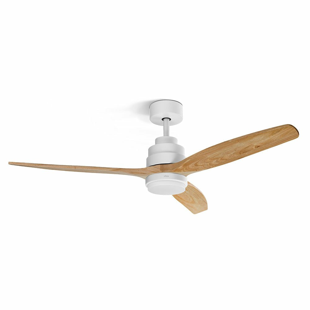 Ventilador De Aspas Ufesa Nepal Blanco Haya Blanco, Madera 40 W