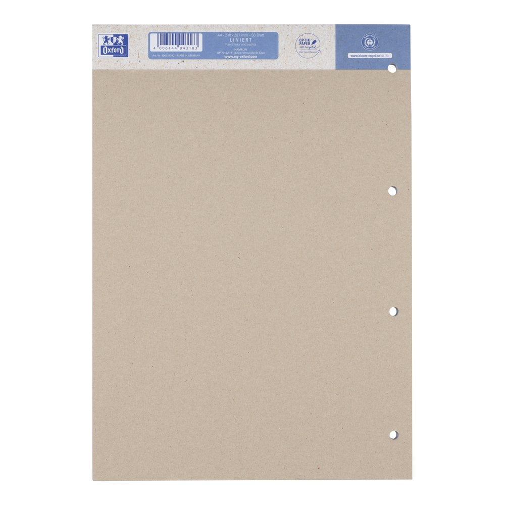 Oxford Bloc De Cartas Din A4 Rayado - Material De Oficina - A4
