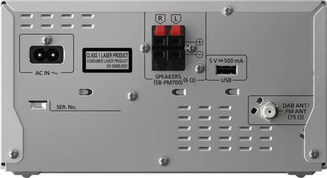 EAN 5025232947997 - Panasonic SC-PM704EG-S sistema de audio para el hogar Microcadena de música para uso doméstico 80 W Negro imagen 4