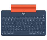 Teclado Español Logitech Keys-To-Go Azul Bluetooth 920-010044