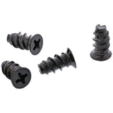 Tornillos De Ventilador Inline 5,0x10,0 Mm Negro 50 Uds.