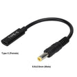 EAN 5704174651611 - CoreParts MBXUSBC-CO0005 cambiador de género para cable USB C 5.5*2.5mm Negro imagen 1