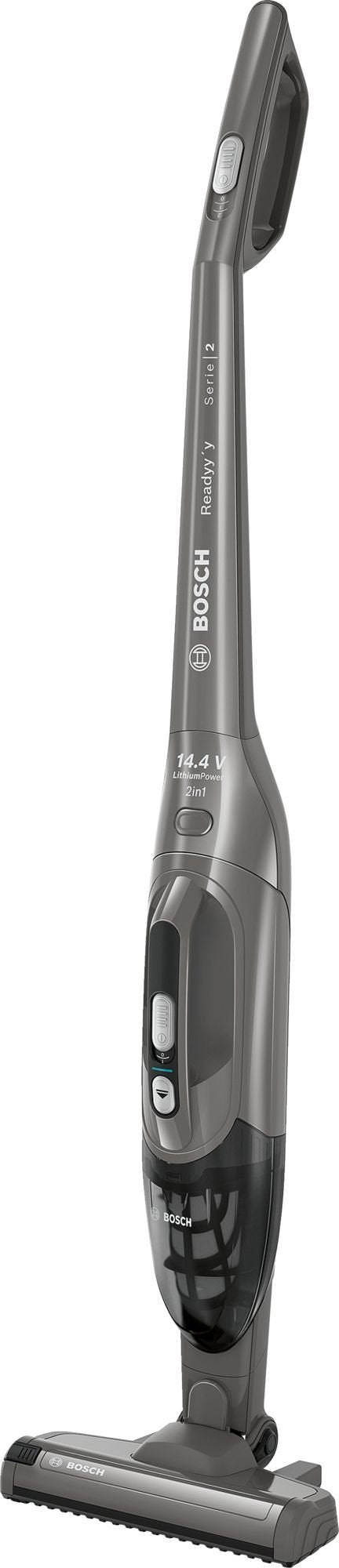 Aspirador Escoba Bosch Serie 2 Bbhf214g Eléctrica Sin Bolsa Gris