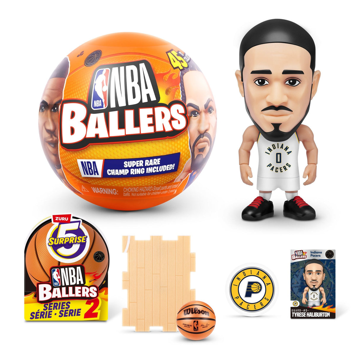 Zuru 5 Surprise - Nba Ballers Series 2, Artículo Ordenado De Personajes, Una Figura 77678gq1
