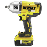 Dewalt Dewalt Cordless Llave De Impacto 18v  Bateria + Cargador Dcf899p2-Qw (1/2'')