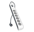 EAN 0745883643561 - Belkin BSV603ca2m Negro, Blanco 6 salidas AC 2 m imagen 1
