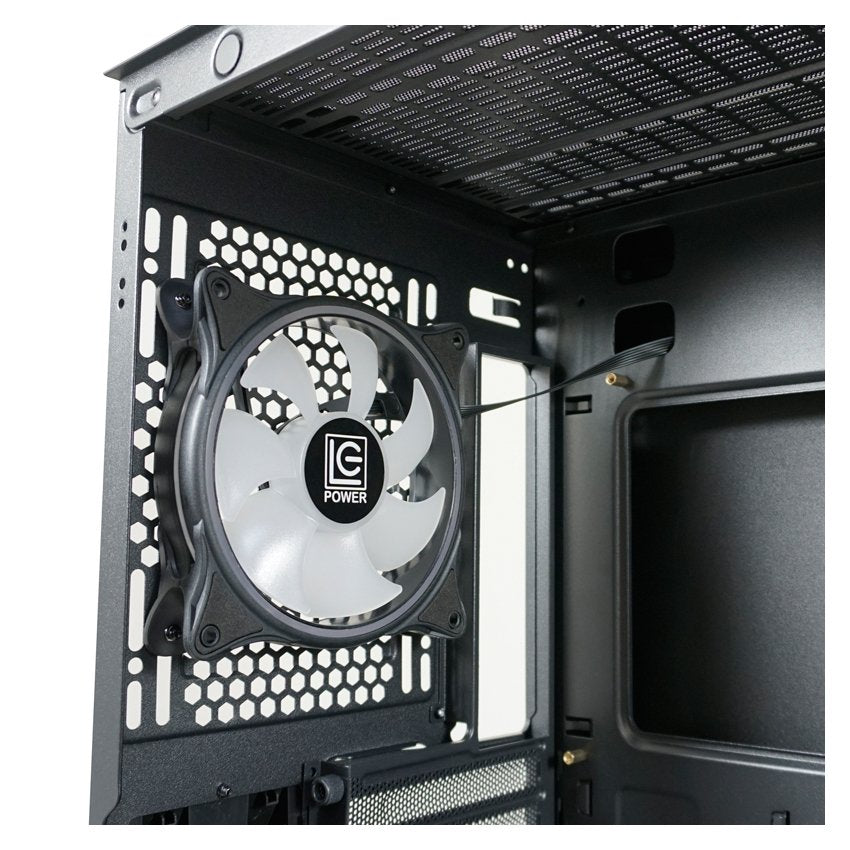 Caja Pc Lc-Power Midi Gaming 808b-On Skylla_x  +. 4 Ventilador