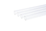 Alphacool Hardtube 12/10mm Acrílico (Pmma) Transparente 60cm, Tubo Transparente, Juego De 4
