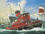 EAN 4009803052076 - Revell Harbour Tug Maqueta de empujador fluvial (remolcador) Kit de montaje 1:108 imagen 1