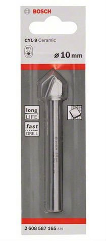 Bosch Professional Taladro Para Azulejos Cyl-9 Softceramic, Ø 10 Mm, Longitud 90 Mm 2608587165