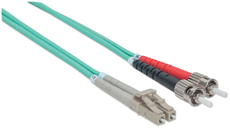 EAN 0766623751124 - Intellinet 751124 Cable de fibra óptica e InfiniBand 3 m ST LC Color aguamarina imagen 2