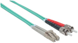 EAN 0766623751131 - Intellinet 751131 Cable de fibra óptica e InfiniBand 5 m ST LC Color aguamarina imagen 2