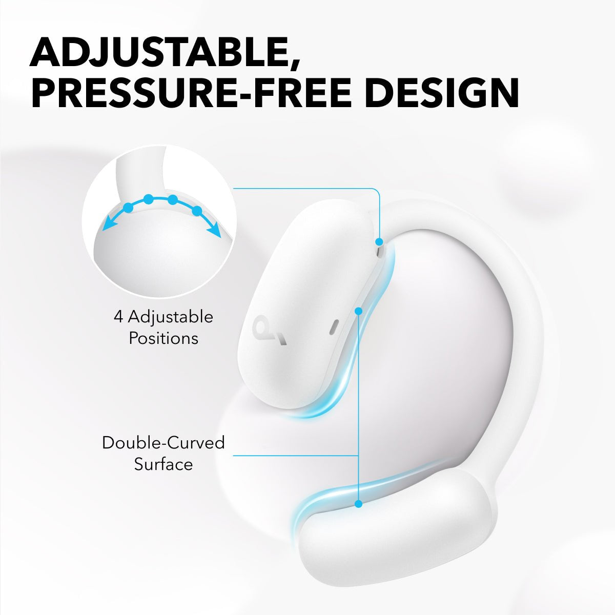 EAN 0194644298883 - Soundcore AeroFit 2 Auriculares Inalámbrico De oreja abierta Llamadas/Música/Deporte/Uso diario Bluetooth imagen 3