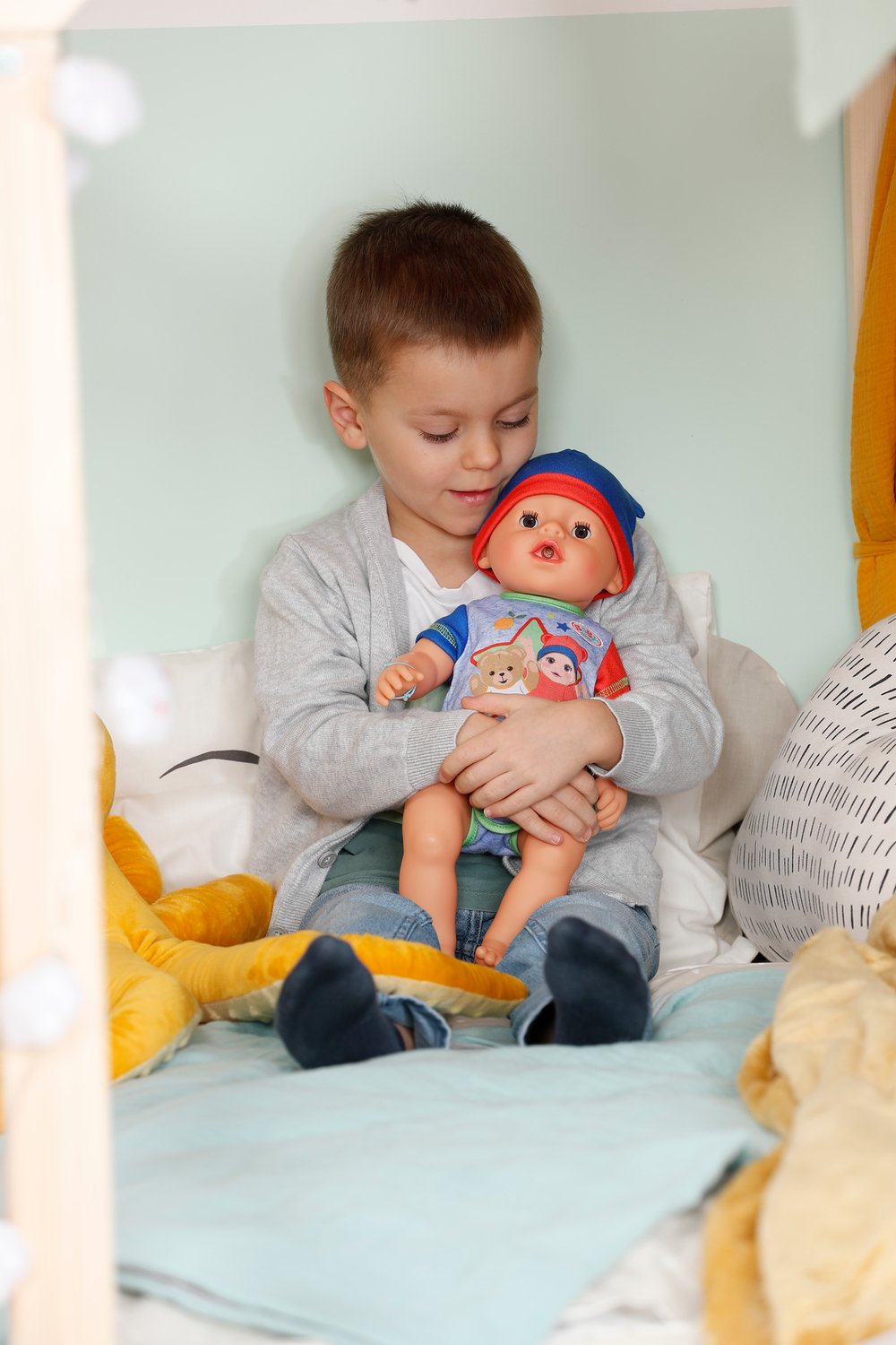 Lalka Baby Born Chlopiec Jonas 43cm