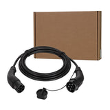 Cable De Carga Para Coches Eléctricos Logilink, Tipo 2, Trifásico, 20 A, 11 Kw, 10 M