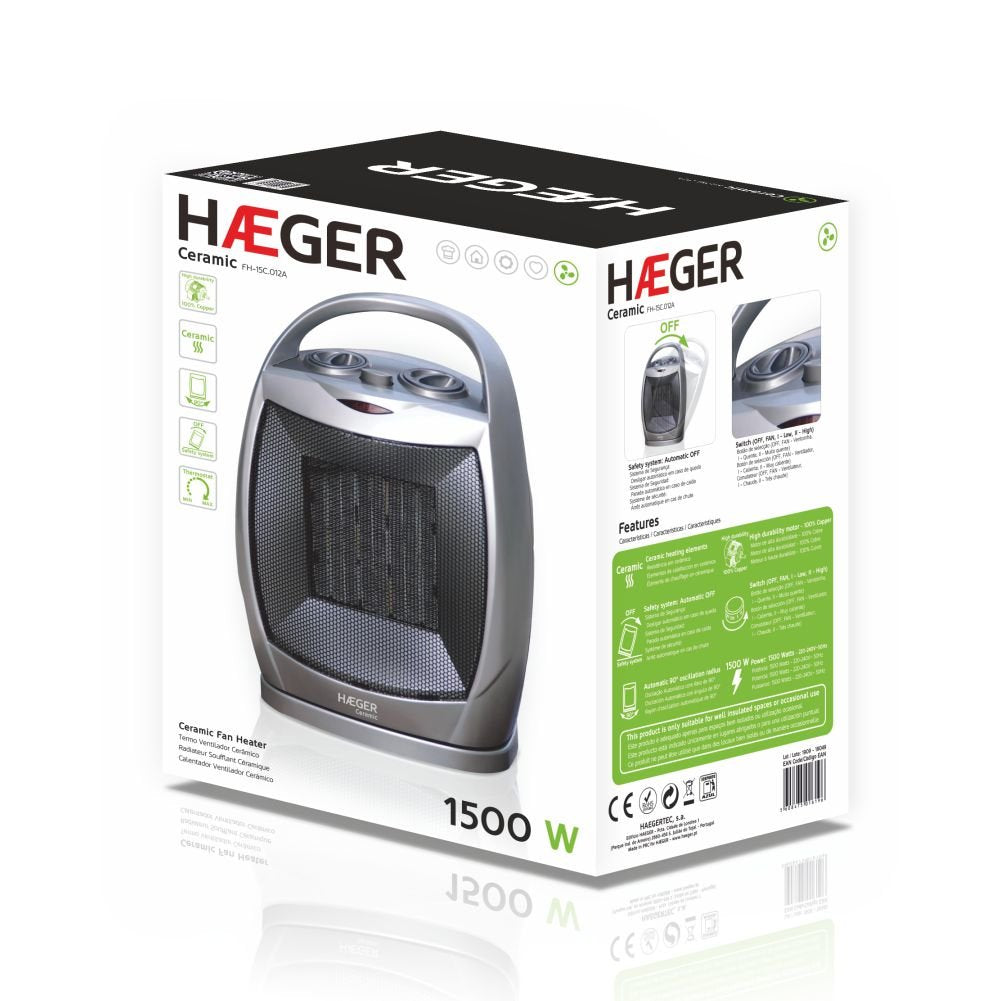 Calefactor Haeger Ceramic Fh-15c.012a