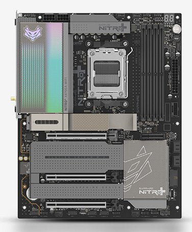 Placa Base Sapphire Nitro+ X870ea Wifi7 Phantom Link (Negro/Plateado)  52122-01-40g