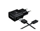 Cargador De Pared Samsung Ep-Ta20ebe 1xusb + Cable Usb Tipo-C 15w
