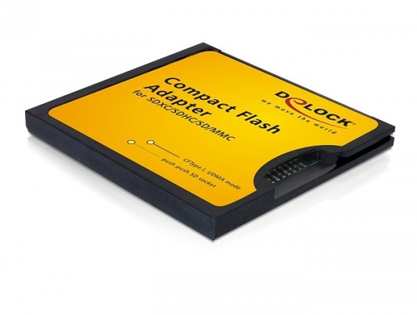 Adaptador Delock Sdhc/Mmc -> Compact Flash