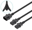 EAN 0766623157469 - Manhattan 157469 cable de transmisión Negro 1,8 m C14 acoplador Acoplador C13 2 x imagen 1