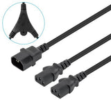 EAN 0766623157469 - Manhattan 157469 cable de transmisión Negro 1,8 m C14 acoplador Acoplador C13 2 x imagen 1