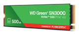 EAN 0718037904634 - SanDisk Green WD SN3000 NVMe 500 GB M.2 PCI Express 4.0 QLC 3D NAND imagen 2