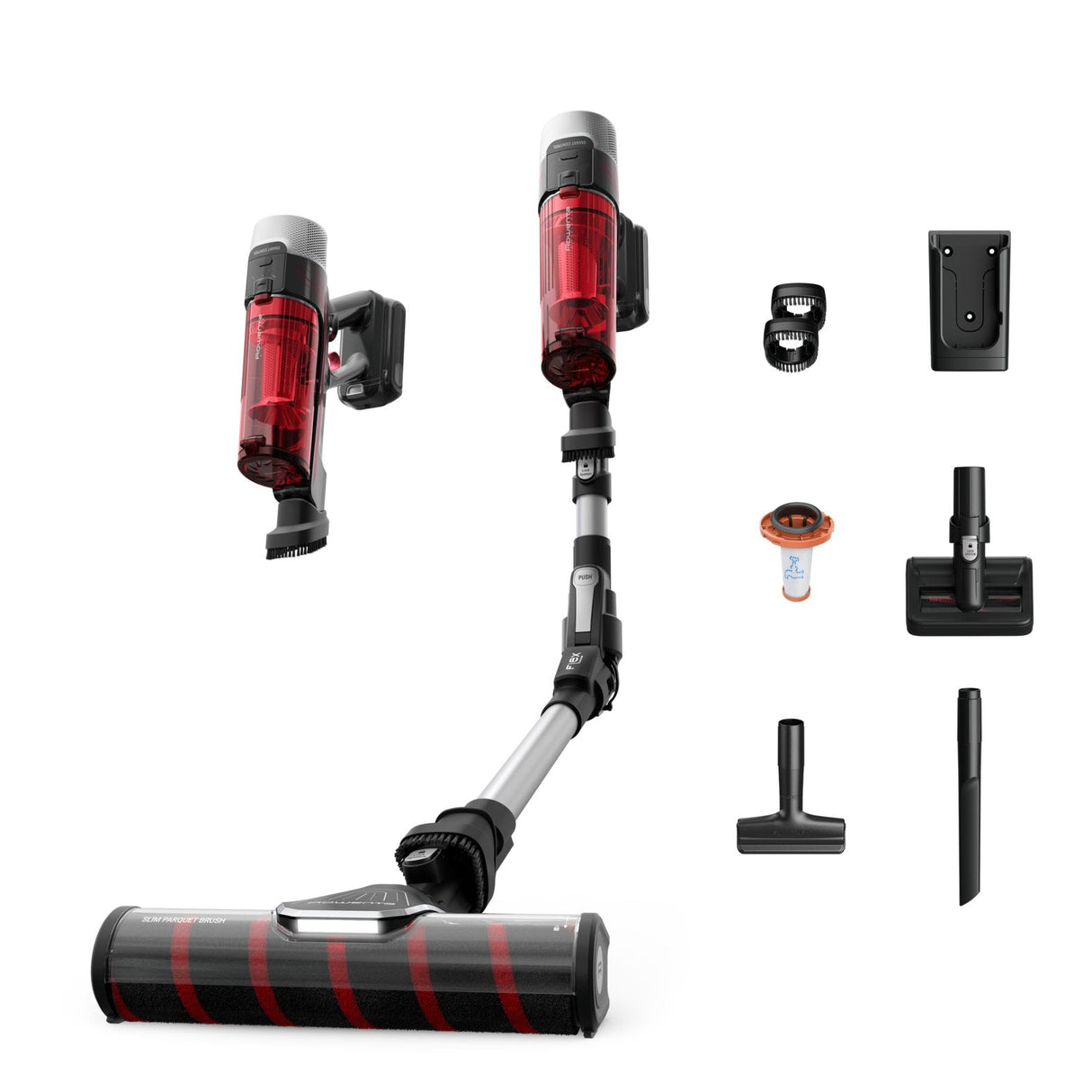 Aspirador Escoba Con Batería Rowenta X-Force Flex 9.60 250w Autonomía 45 Min