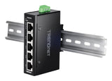 Trendnet 5-Port Indumrial Fam Ethernet Din-Rail Miniswitch