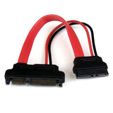 Startech Cable Sata Slimline A Sata Con Alimentacion Corriente H/M 0.15m Slsataadap6