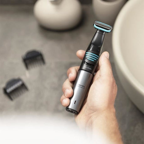 EAN 8435484047418 - Cecotec 04741 afeitadora corporal Negro, Verde imagen 9