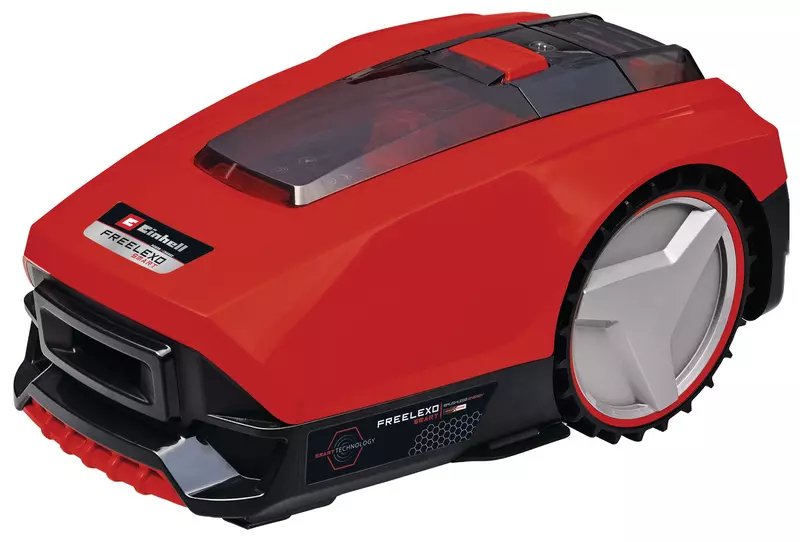 Robot Cortacésped Einhell  Freelexo Smart 750 Lcd+ Power X-Change (Puesta En Red Inteligente, Cálculo De Tiempo De Siega Dependiente Del Tiempo, 750 M², Modo De Segunda Área, Incl. Kit Instalación)