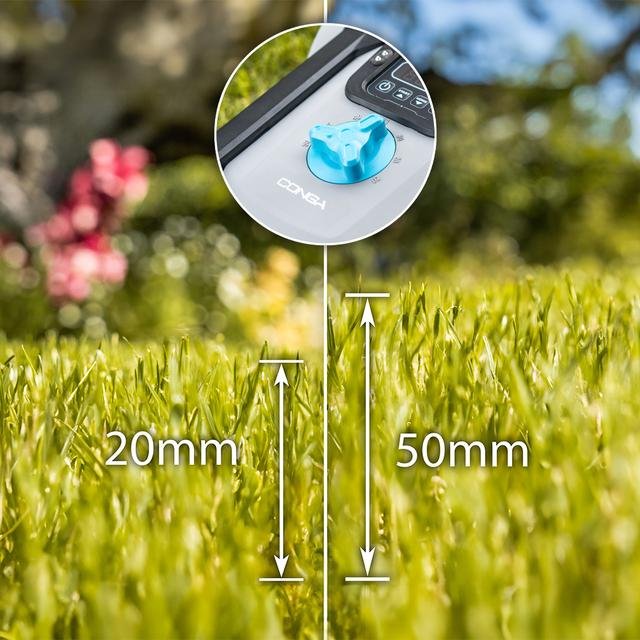 Robot Cortacésped Cecotec Conga Grasshopper 300  Batería Negro, Gris