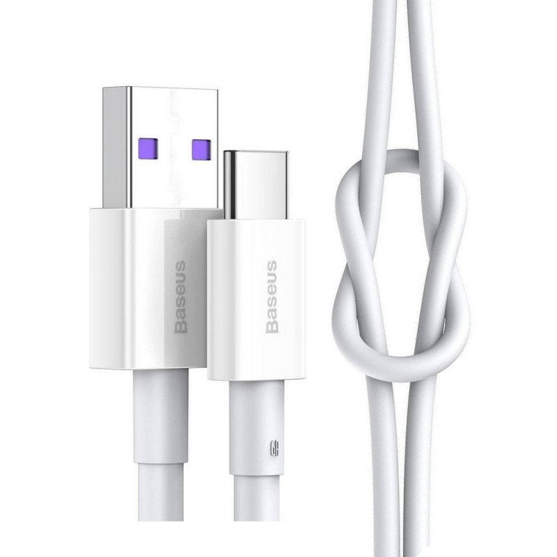 Baseus Superior Series Fast Charging Data Cable Usb To Type-C 66w 2m White