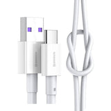 Baseus Superior Series Fast Charging Data Cable Usb To Type-C 66w 2m White