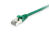 Equip Cable De Red Cat6a S/Ftp 2xrj45 0.50m Verde Lszh